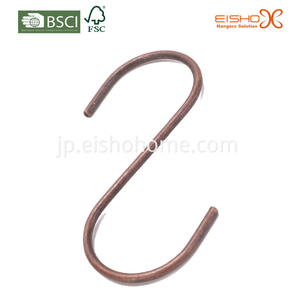 Eisho Cheap Antique Brass Hook Hanger Metal